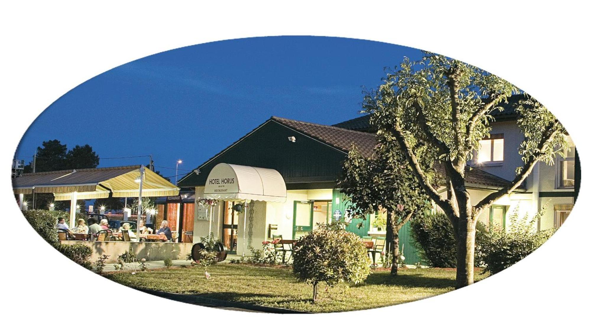 Logis Hotel Horus Restaurant Les Bruyeres Toulenne Εξωτερικό φωτογραφία