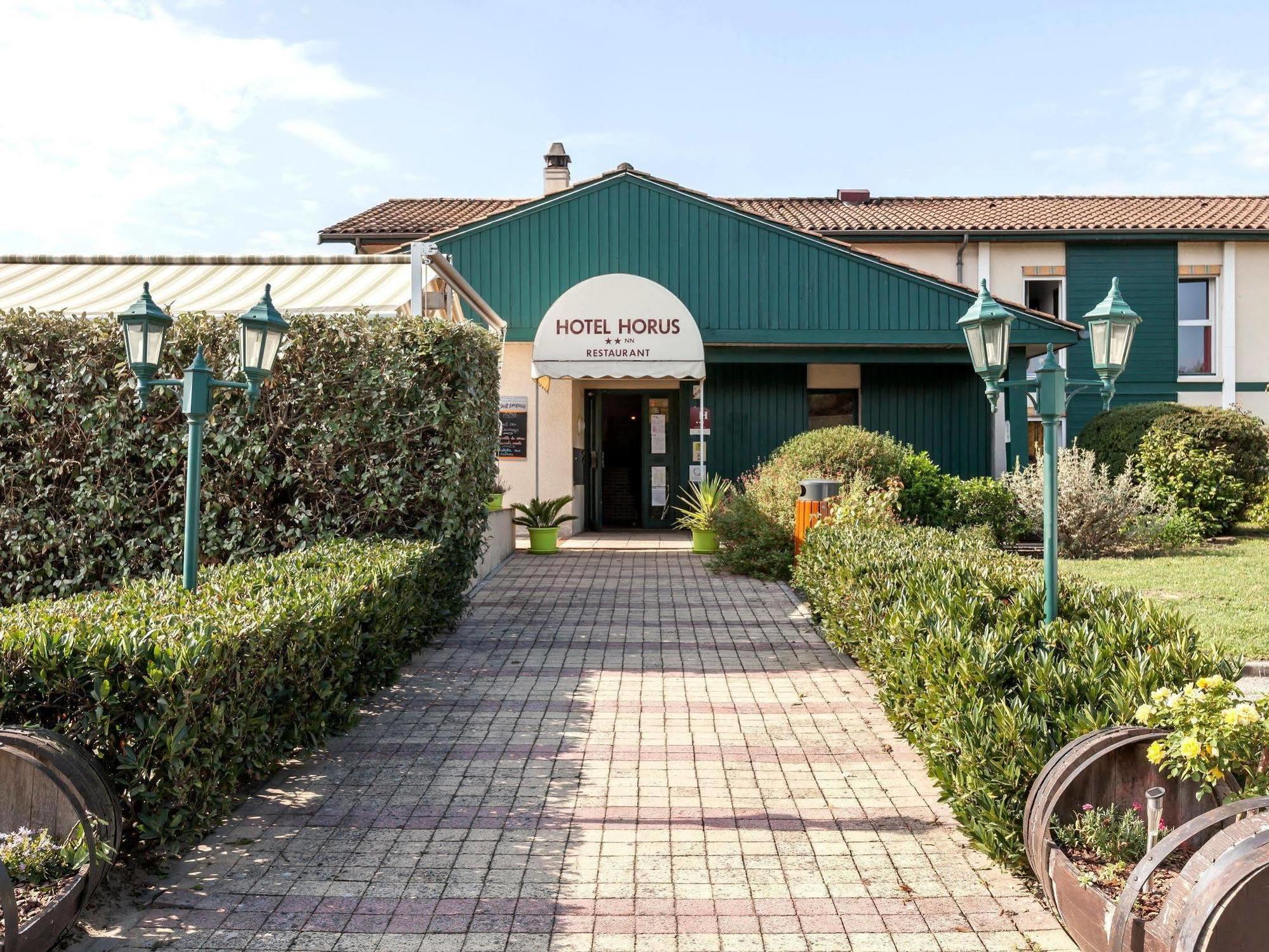 Logis Hotel Horus Restaurant Les Bruyeres Toulenne Εξωτερικό φωτογραφία