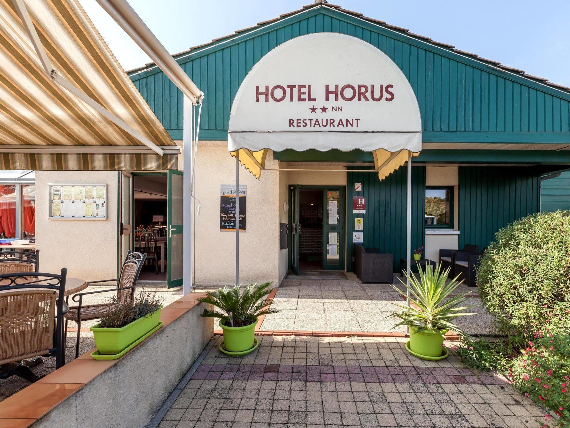 Logis Hotel Horus Restaurant Les Bruyeres Toulenne Εξωτερικό φωτογραφία