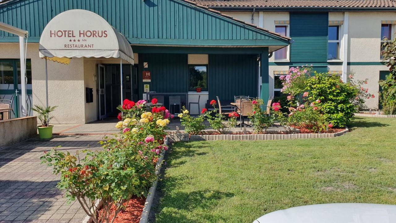 Logis Hotel Horus Restaurant Les Bruyeres Toulenne Εξωτερικό φωτογραφία